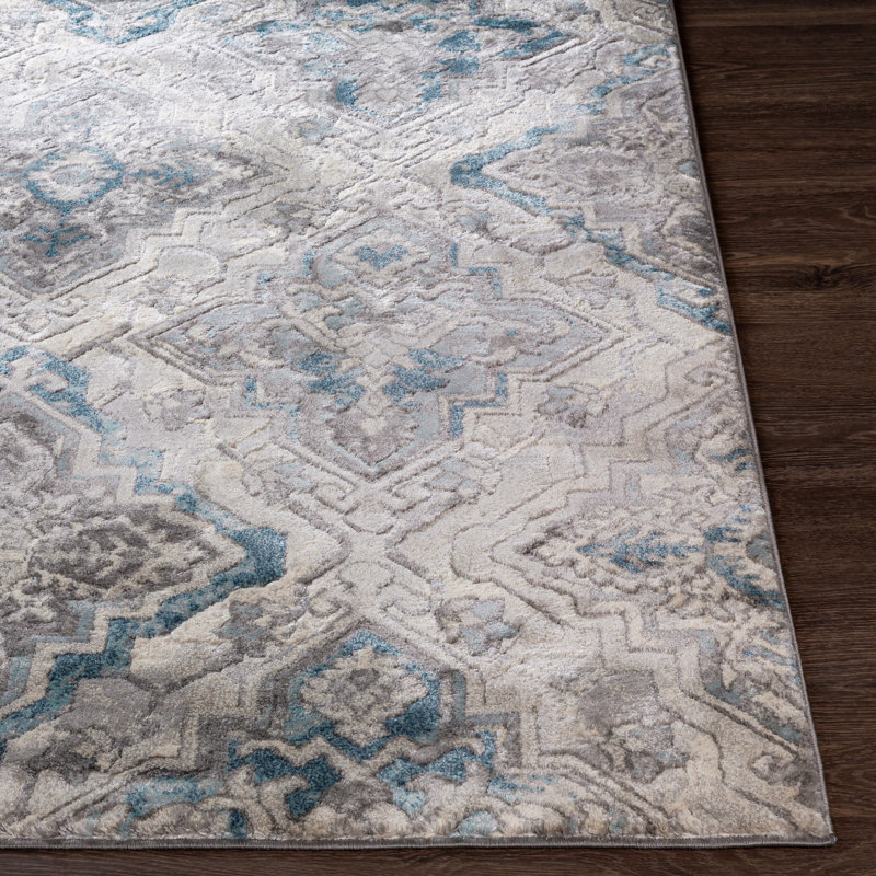 Matherne Oriental Indoor Rug, Rectangle 6'10" x 9'6"