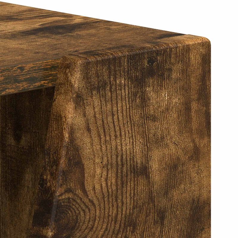 End Table, Smoked Oak