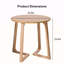 Table de bout ronde 24 po