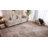 Machine Washable Oriental Floral Blue Hallway Runner Rug-117396011