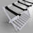 Shelf-White Luggage Rack, 26.75" Wide