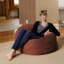 Fauteuil à billes - Fauteuil à billes rond rembourré en mousse à mémoire de forme avec housse amovible et lavable à la machine - Fauteuil à billes avec housse en microfibre douce - Fauteuils à billes en plusieurs couleurs et tailles-67262679-67262671