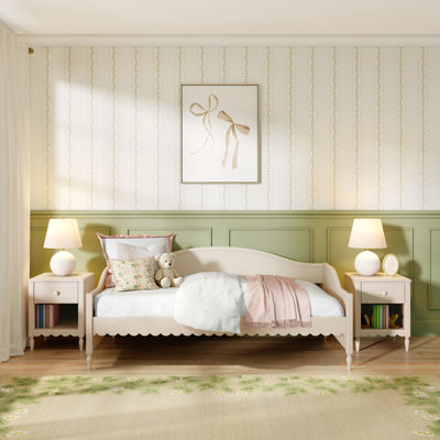 Lit de jour Dolly, lin blanc
