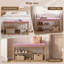 8 Pair Shoe Storage Bench-2103602312