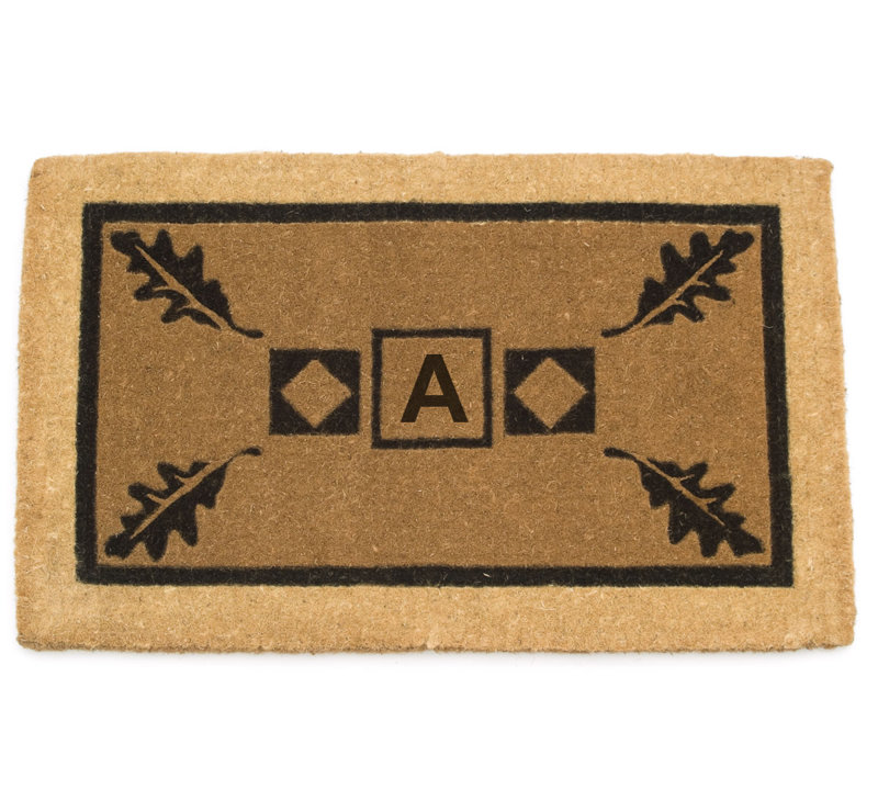 Tapis d'extérieur Balmer Border, Rectangle 2 pi 6 po x 4 pi, J