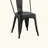 Set Of 2 Industrial Metal Dining Chairs 18 Inch Seat Height Stackable, Indoor Outdoor, Lightweight Easy-Clean Surface, Easy Assembly, Durable Modern Design, For Kitchen Restaurant-1479137678-1479137677