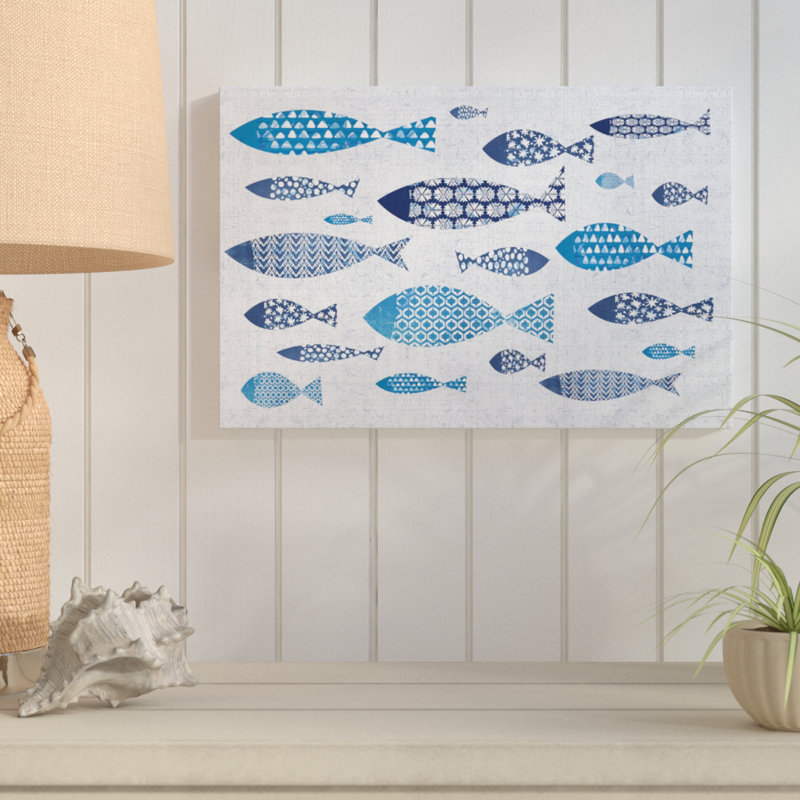 «Sunday on the Coast II» par Peta Studio, reproduction d'art graphique sur toile, H 24 po x l 36 po x P 2 po