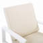 Chaise longue de patio, fauteuil club d'extérieur avec coussin et structure en bois d'acacia-1625107571