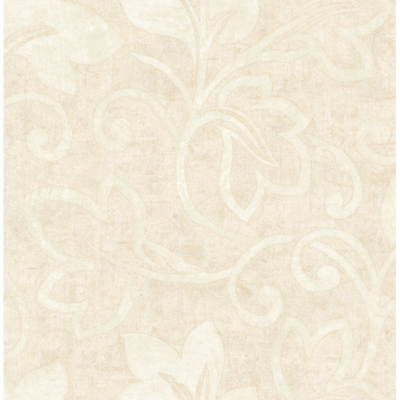 Rouleau de papier peint Myrto, Crème
