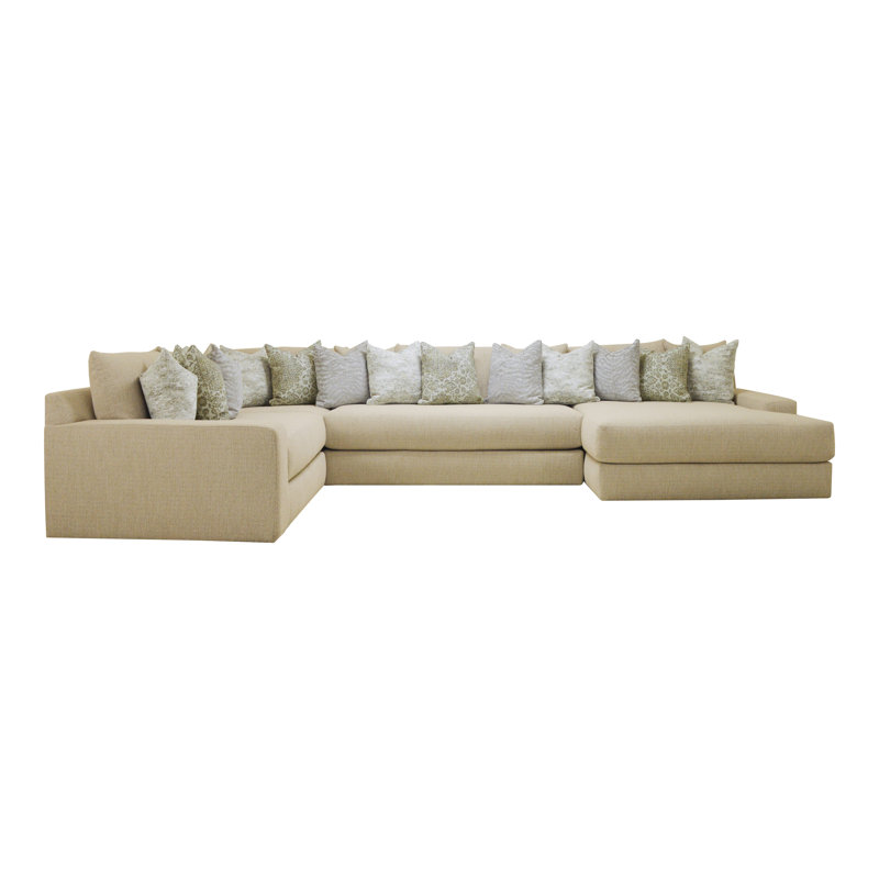 Heavner Oversized Deep-Seated Upholstered Sectional