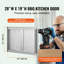 VEVOR 28'' 2 Outdoor Kitchen