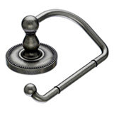 Edwardian Bath  Wall Mounted Toilet Paper Holder, Antique Pewter