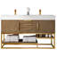 Columbia 59'' W Double Bathroom Vanity Base-1149858566-1112764906