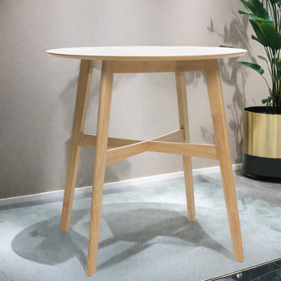 Tables de salle à manger compactes en bois (table seulement, sans chaises, avec plateau et pieds)