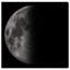 Moon II Squared - Impression sur toile-742334391