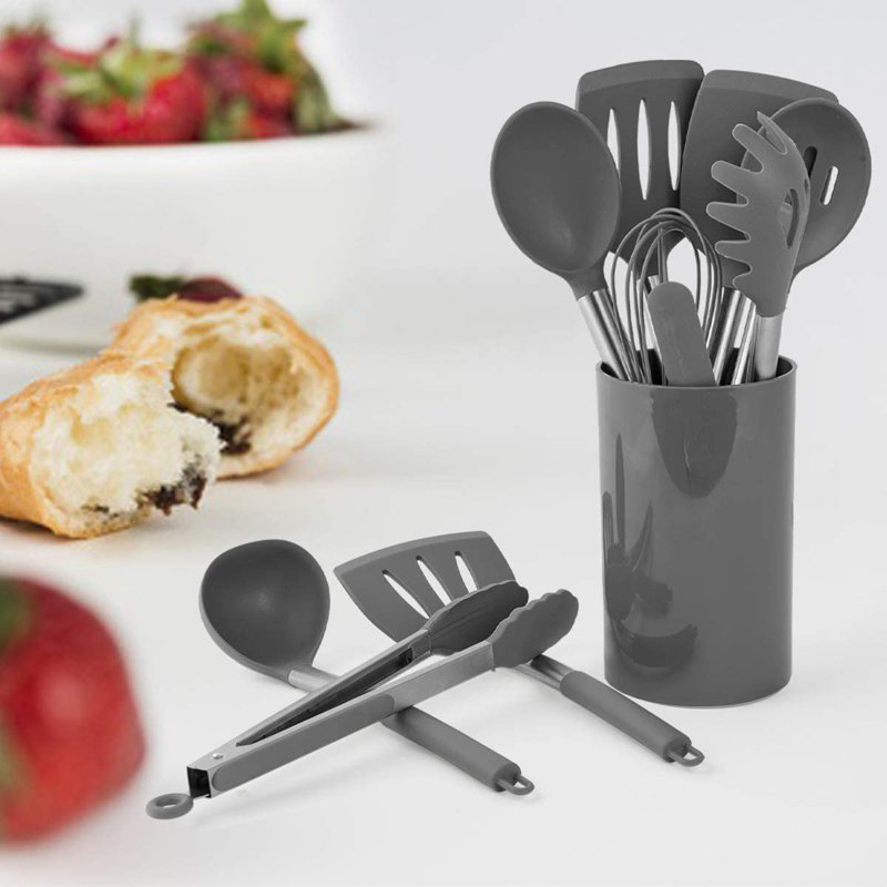 Ruya Company 15 Utensil Set, Gray