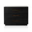 Suki 3 - Drawer Solid Wood Nightstand