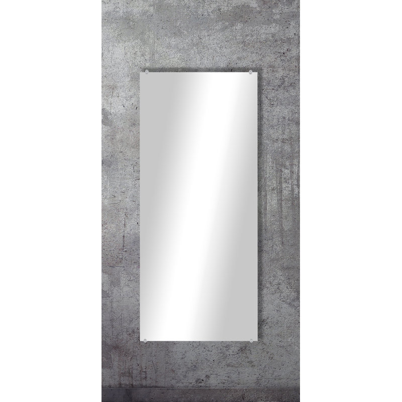 Zarrea Flat Wall Mirror, 26" x 64"