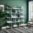 Vintage Industrial 5 Tier Bookcase With Metal Frame, For Home Office And Displaying Decorations-1324436227
