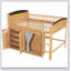 Lit mezzanine avec armoire de rangement, garde-robe, DEL et espresso-98526179-98526177