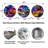 Virtual Color Division - Modern Metal Wall Decor Set