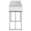 Reardon 120cm Glass Top Console Table