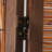 4 Panels Brown Solid Wood Folding Room Divider