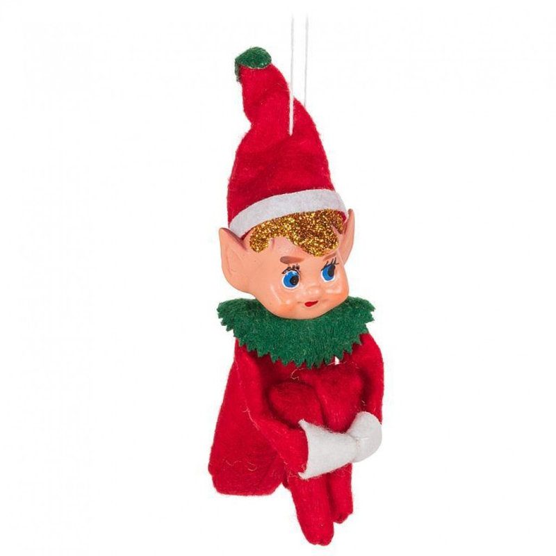Sitting Elf Ornament