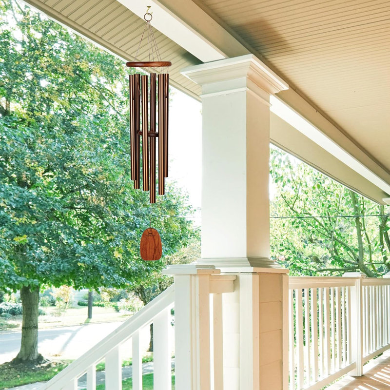 Carillon Woodstock Chimes, H 40 po x l 7 po x P 7 po, Bronze