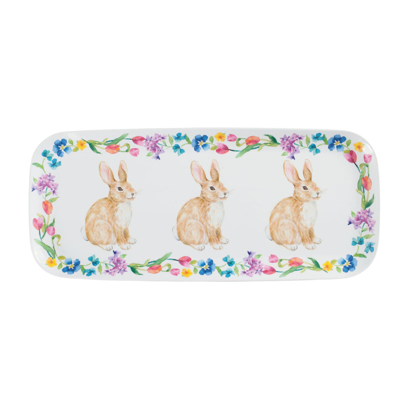 2-Piece Hello Easter 15" Tray