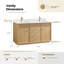 Meuble-lavabo à double cuve 60 po Sefton-1210268649