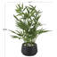 Plante artificielle verte avec feuillage Jeramiah