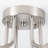 Fashionette 6-Light 14.76" Sputnik Sphere Industrial Linear Semi Flush Mount Ceiling Light-1910737019