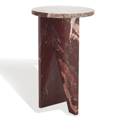 Fairfax Marble Drink Table by Joss & Main
