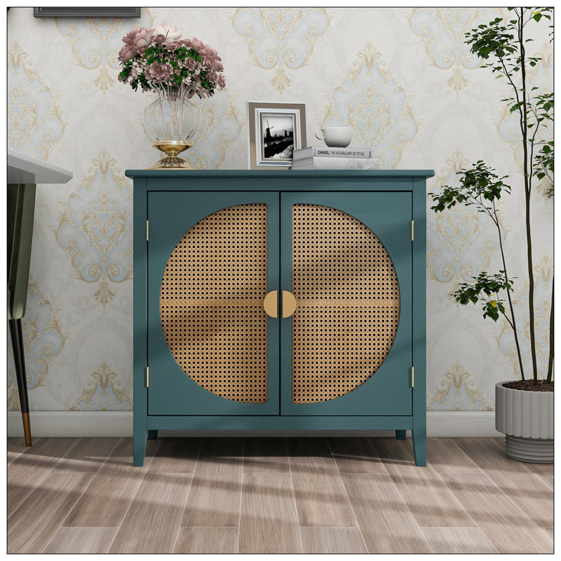 Armoire d'appoint Cambronero, Bleu