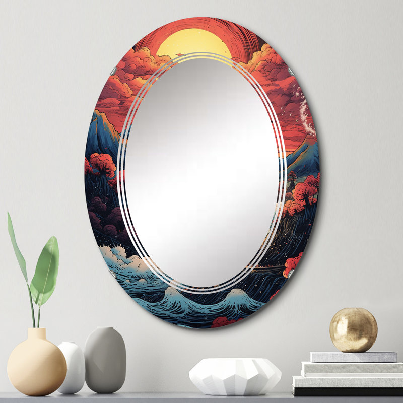 Miroir mural sans cadre Dufton, 30 po x 20 po