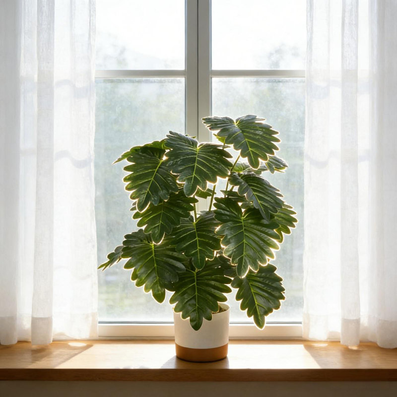 23-27 po de haut palmier artificiel avec plante artificielle