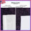 Rideaux de fenêtre à motif floral mauve, voilages et voilages à motif floral - 1 panneau-1699389841-1699389842