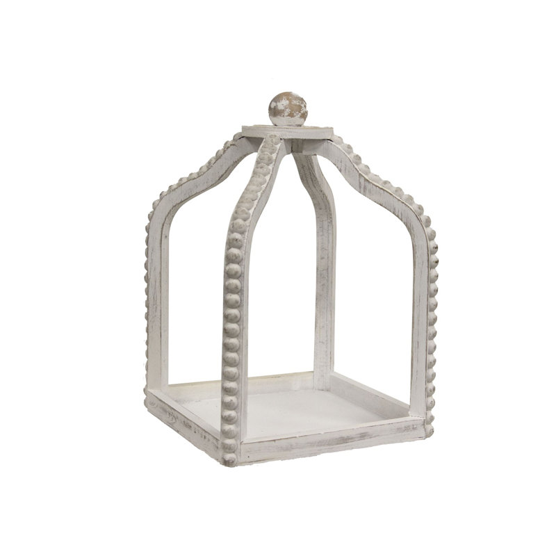 Ensemble de 2 lanternes perlées Shabby Elegance