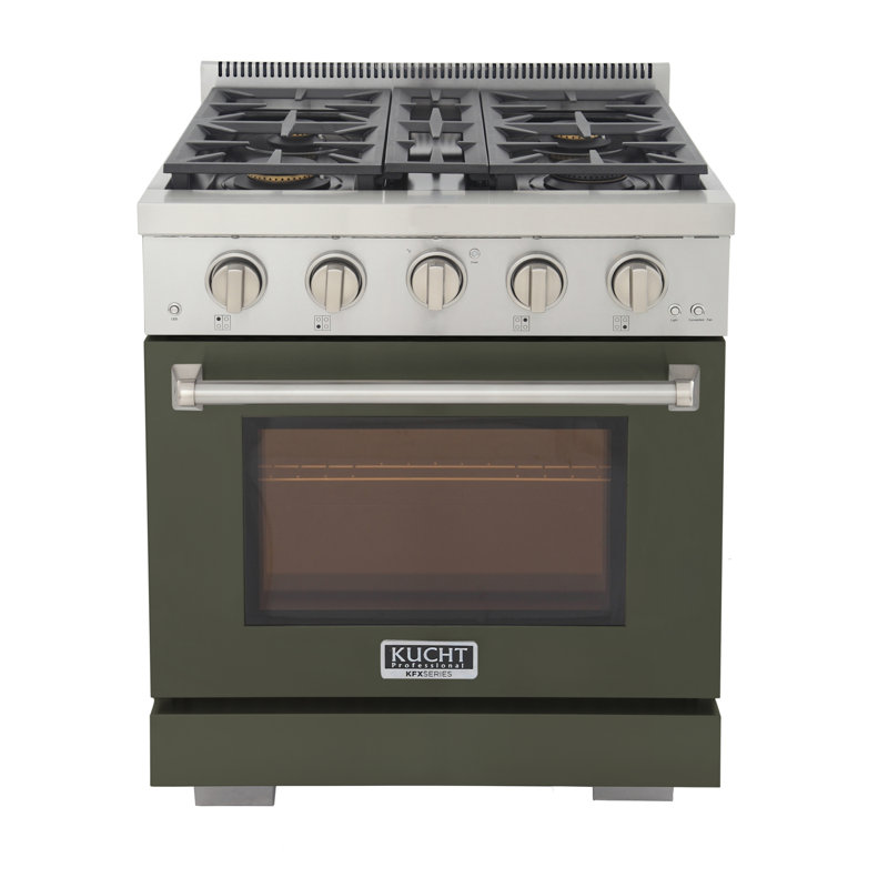 30 po 4,2 pieds cubes Pied autoportant, Propane liquide, Vert olive
