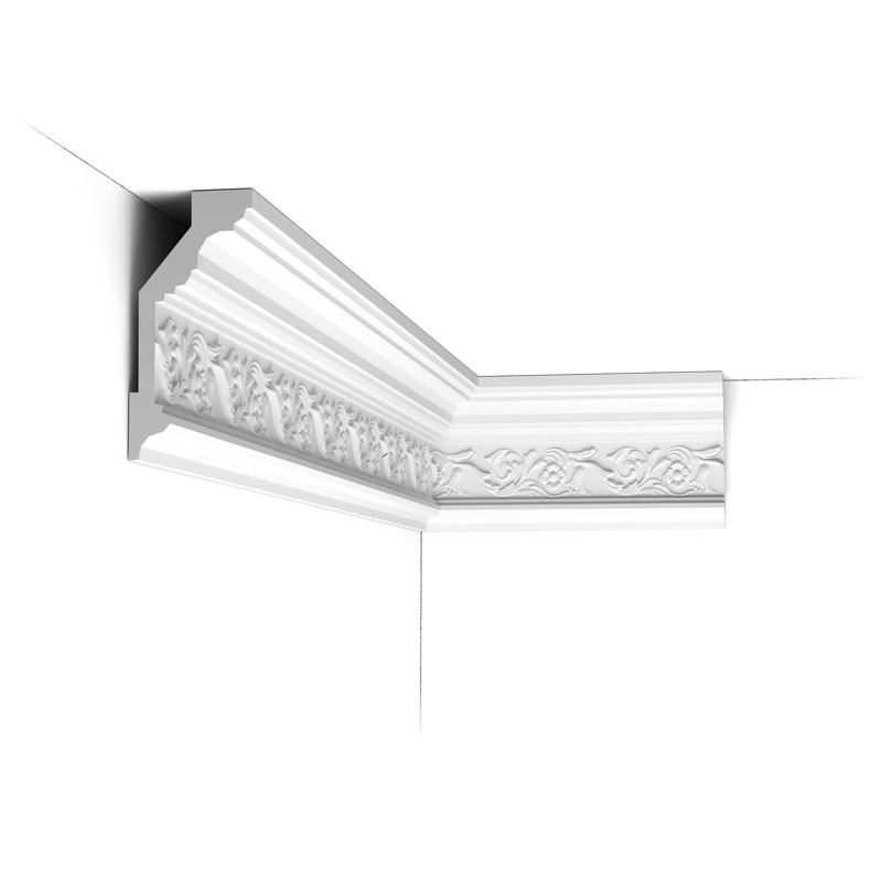 5-1/2 in x 2-9/16 in x 78-3/4 in Primed White High Density Polyurethane Crown Moulding