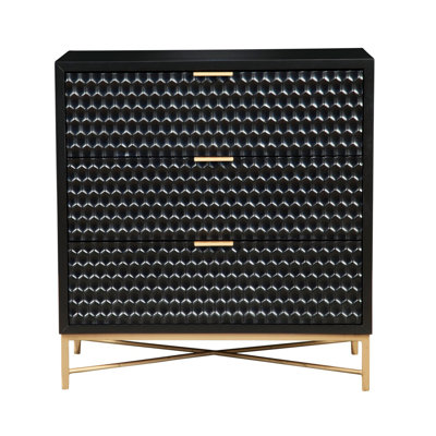 Commode 3 tiroirs l 32 po