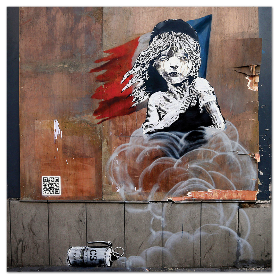 Grafikdruck The Miserable von Banksy