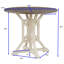 Table de salle à manger à hauteur de comptoir en bois de pin massif Amiee-Lee-70888114
