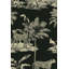 Papier peint rétro avec oiseaux tropicaux-417304292