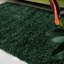 Durable Super Soft Shaggy Dark Green Rug-88305776