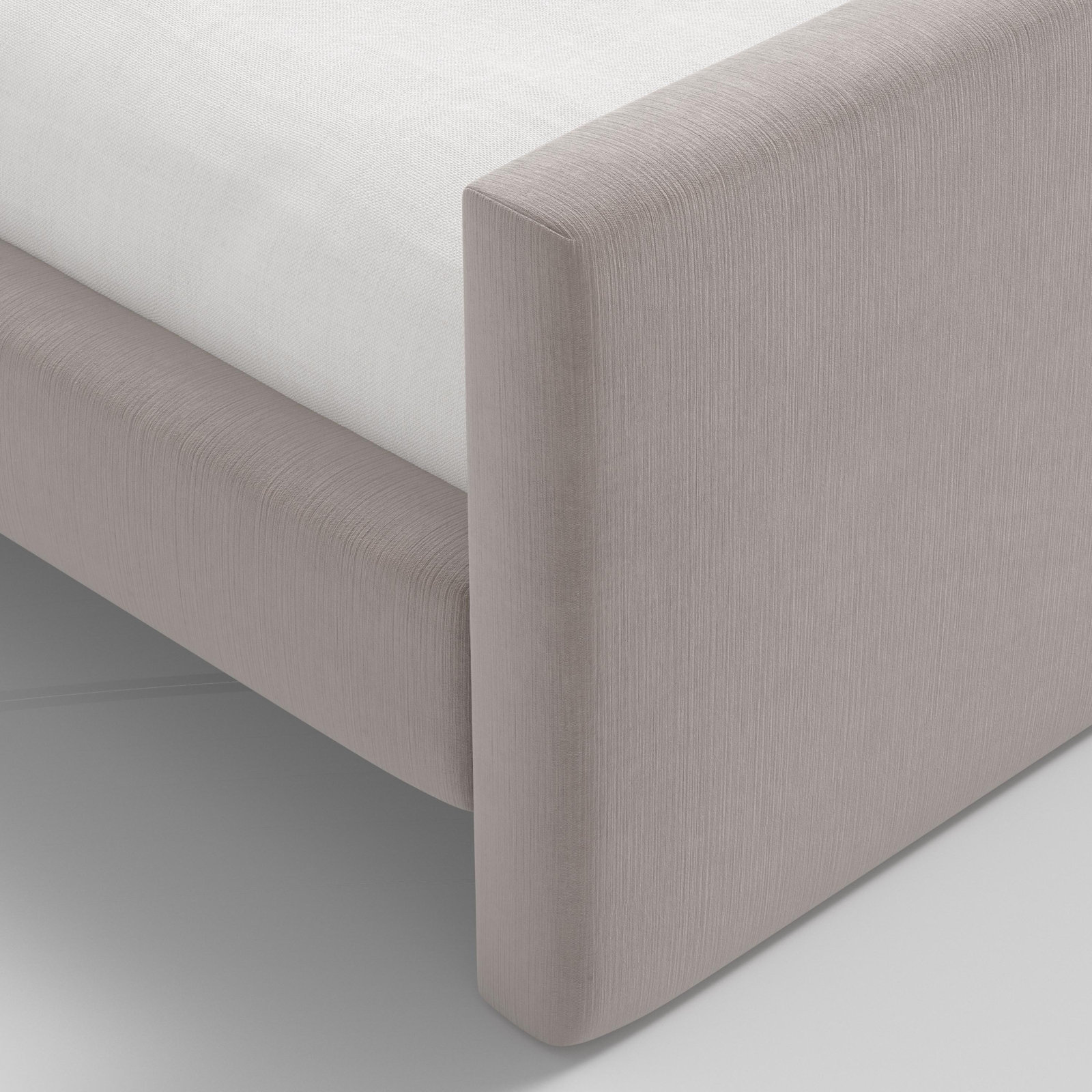 Upholstered Bed, Steel Performance Velvet, Full