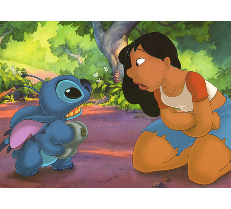 Stitch and Nani