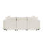 Modular Modern Sectionals Sofa Bed, Chenille, Beige, Multi-layout For Home