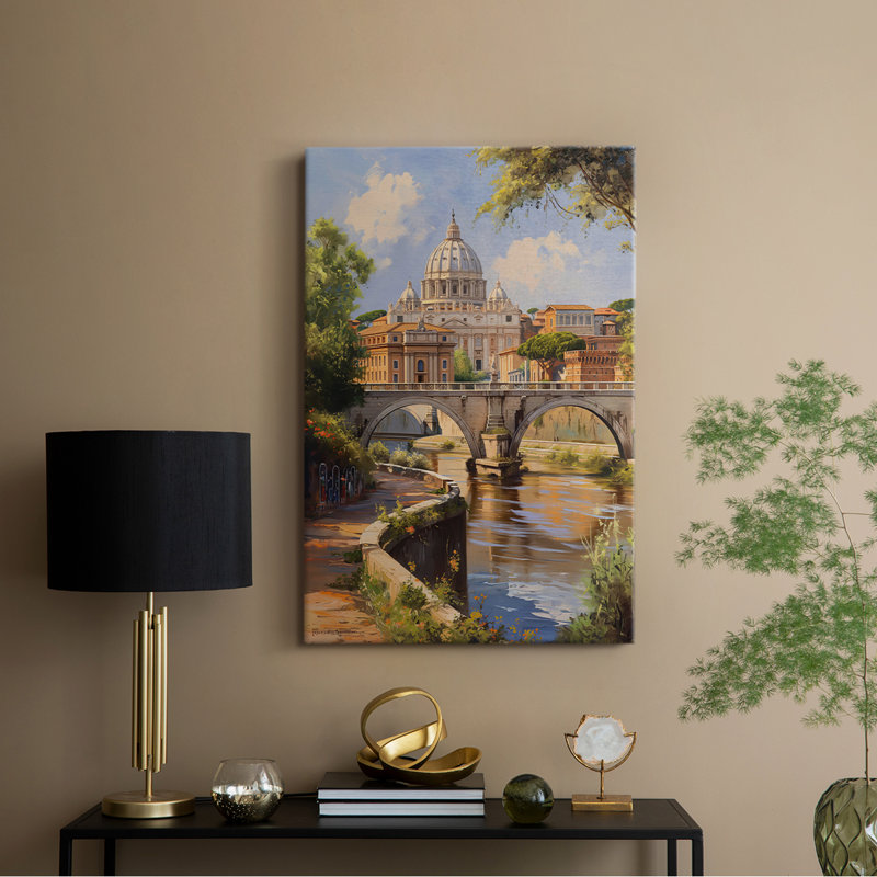 Série LANDSCAPES CDXI - Toile tendue avec châssis Premium - Prêt à être accroché, H 36 po x l 24 po